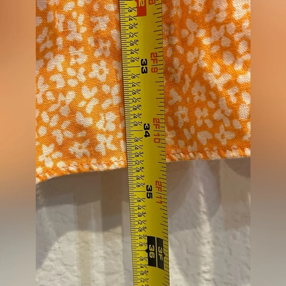Wild Fable Summer Dress - orange floral - size medium
